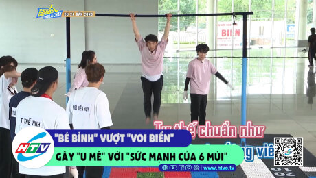 Xem Show CLIP HÀI "Bé Bỉnh" vượt "Voi Biển gây "u mê" với "sức mạnh của 6 múi" HD Online.